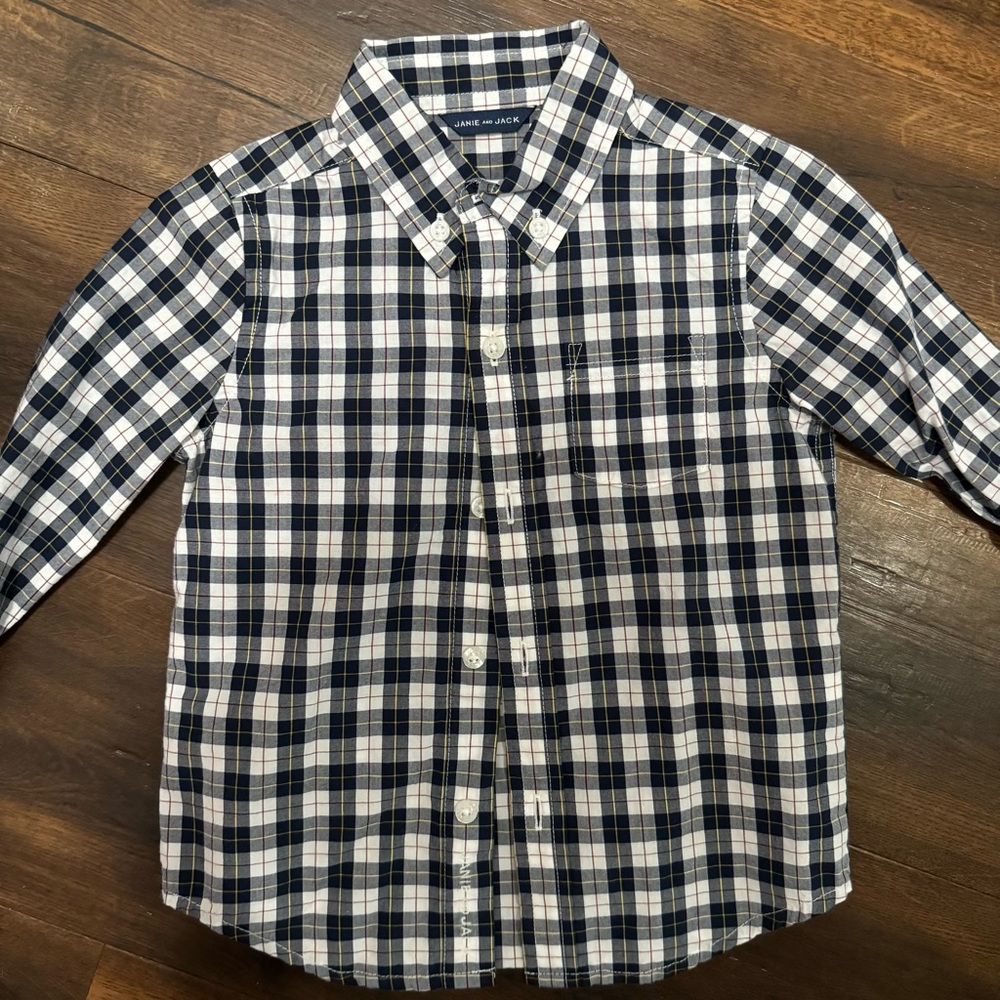 Janie and Jack Button Down